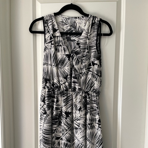 Tristan print sleeveless dress - Picture 1 of 3